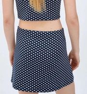 ZARA ✨ Navy Pattern Mini Skirt✨