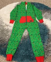 Tipsy Elves Mistletoe Hooded Jumpsuit