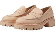 Free People Lyra Chunky Lug Sole Leather Loafer Women’s 38.5 (US 8)