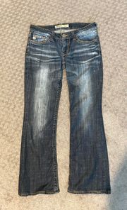 Casey K low rise jeans. Sz 27R.