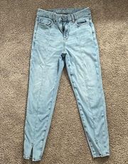 American Eagle Light Wash  Curvy High Rise Jegging