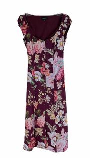Majorelle Revolve Willow Floral Midi Dress Korolina Printed Red Size XS