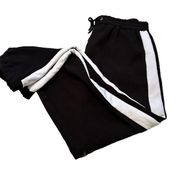 Michael Kors Black & White Joggers Sweatpants Designer Women Size Small Athletic