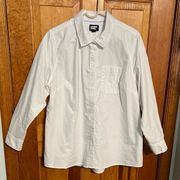 Lands End Ladies White Button Down 1X (16-18W)