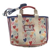 New Brighton Red White and You mini tote shoulder bag hearts cute kawaii purse m