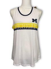 NWT Michigan Wolverines Sleeveless Muscle Tee Tank Top New Gameday Ringer