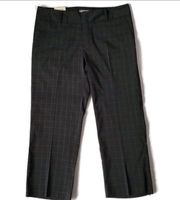 Windowpane Golf Capri Pants