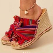 Altar’d State Colorful Wedge Sandal