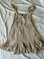 Mahoney Smocked Ruffle Dress