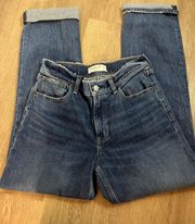 90s Straight Low Rise Jeans