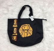 NEW  The Lion King Zip Tote Bag Broadway