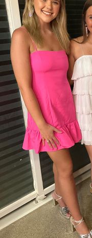 Hot Pink Dress