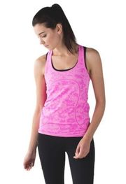 Lululemon  Swiftly Tech Racerback First Release in Heathered Raspberry Glo Light