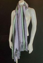 NWT Steve Madden Purple, Gray, & Green Scarf