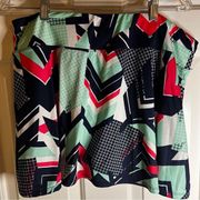 FILA XXL Tennis/Golf Skort. Shorts Underneath. Colorful and fun! Great condition