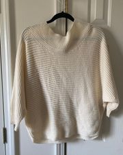 Oversized Cream Colored Sweater 