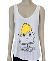 Nacho Bae  White Tank Top