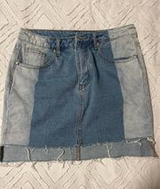 Jean Skirt