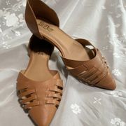 BRASH Brand Alana Shoes - Size 10 - Cognac in Color