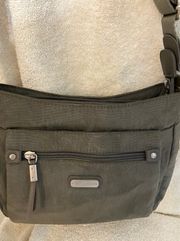 Grey Shoulder Bag