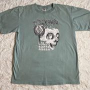 Ryan Adams and the Cardinals Gold Roses Graphic Tee Size Medium