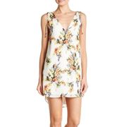 Haute Hippie Endless Summer Dress Floral Sleeveless V-neck V-back Size 6 New