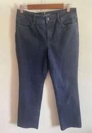 Women's NYDJ Marilyn Straight Jeans - Size 14P - Blue EUC!