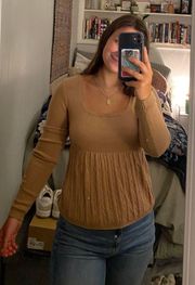 Tan Sweater