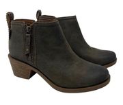 Teva Women's Size 6.5 Anaya Ankle Boots Brown Zip Up Waterproof Booties New