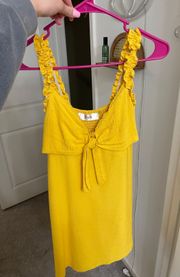 yellow sundress