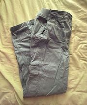 L.L.Bean light blue cargo pants