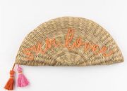 O’Neill Sun Lover Straw Clutch NWT