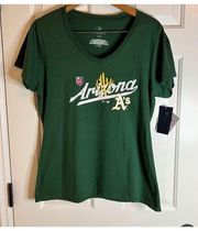 NWT Fanatics Arizona A’s Tee, Size Large.  Rare!!