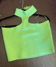 Green Halter Top