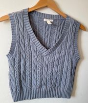 Perfect Blue Sweater Vest 