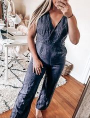 Nicole Miller linen jumpsuit