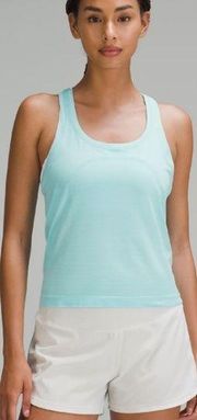 Lululemon , New, Run Swiftly Tech Racerback Active Tank Top 2.0 Ice Blue, 14