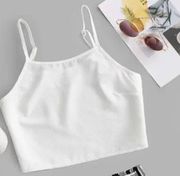 white dressy tank top