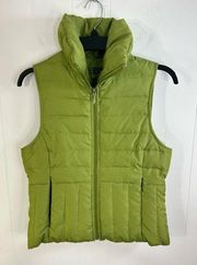 Kenneth Cole Reaction green women’s size small, puffy vest. Excellent condition