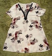 4/$25 NWOT Jodifl Boutique Brand Lace Up Shirt‎