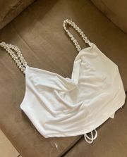 Windsor White Pearl Top