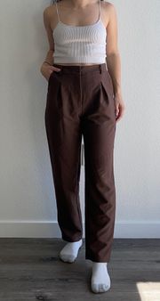 Vintage Brown Trouser Pants