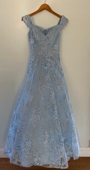 Light Blue Prom Dress