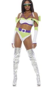 NEW Forplay To Infinity Buzz Lightyear Toy Story Costume Size Medium Large