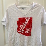 Unisex Arizona wildcats tee large