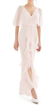 Topshop Bride Cascade Gown