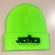 Justin Bieber, limited edition, JUSTICE TOUR  beanie