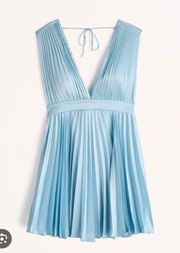 Pleated Mini dress