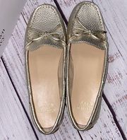 Crown & Ivy Gold Malya flats new in box size 6