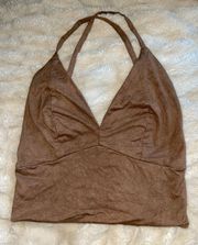 Brown Top Size S